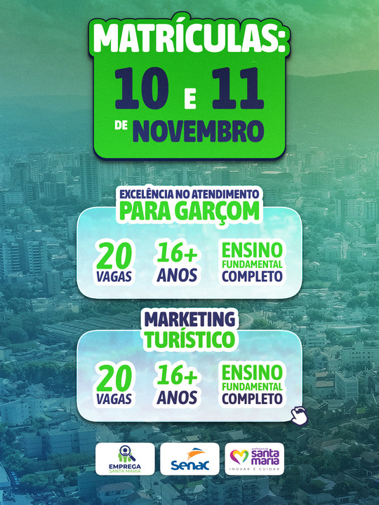 Cursos de excelência no atendimento para garçom e marketing turístico